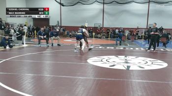 150 lbs Consolation - Ezekiel Cherival, Hampden Charter High vs Max Manning, Mount Everett