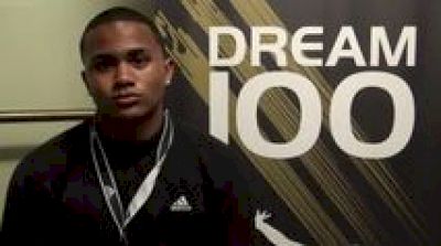 Thomas Tyner before Dream 100 2011 adidas Golden Stripes