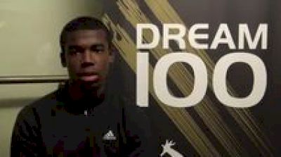 Jaylon Hicks before Dream 100 2011 adidas Golden Stripes