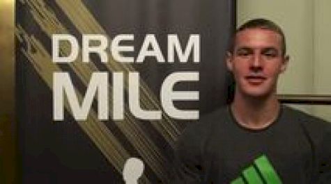 Austin Mudd before Dream Mile 2011 adidas Golden Stripes