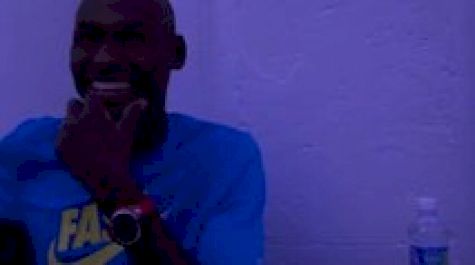 Bernard Lagat talks about Lukas Verzbicas national record performance before adidas Grand Prix 2011