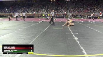 D4-144 lbs Champ. Round 1 - Parker Noonan, New Lothrop HS vs Joshua Riley, Bark River-Harris HS