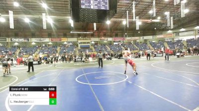 150 lbs Consi Of 16 #2 - Izayah Plunk, Midwest Destroyers vs Lucas Heuberger, Ellicott