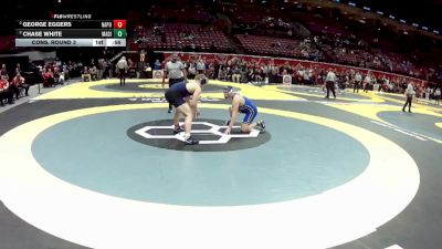 D2-215 lbs Cons. Round 3 - George Eggers, Napoleon vs Chase White, Madison