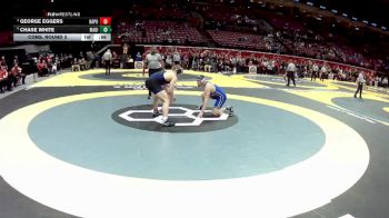 D2-215 lbs Cons. Round 3 - George Eggers, Napoleon vs Chase White, Madison