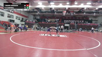 125 lbs Semifinal - Trever Anderson, Northern Iowa vs CJ Campbell, Illinois