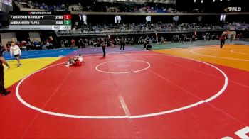 6A 113 lbs Cons. Semi - Braiden Bartlett, Austin Lake Travis vs Alexander Tapia, El Paso Franklin