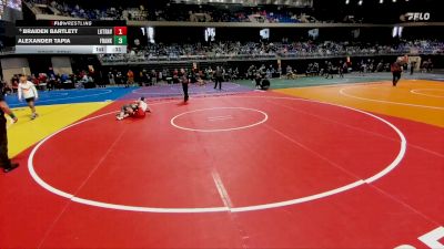 6A 113 lbs Cons. Semi - Braiden Bartlett, Austin Lake Travis vs Alexander Tapia, El Paso Franklin