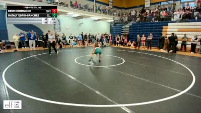 120 lbs. Cons. Round 1 - Demi Drummond, Seckman vs Nataly Espin-Sanchez, Chicago (Kelly)