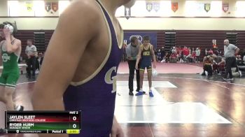 120 lbs Round 2 - Jaylen Sleet, Christian Brothers College vs Ryder Hurm, Dubuque Senior