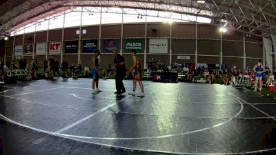 157 lbs Charles Garrett, Michigan Red vs Maddox Slater, North Dakota