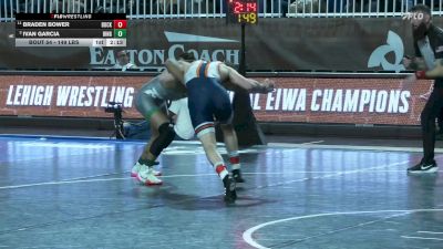 149 lbs Quarterfinal - Braden Bower, Bucknell vs Ivan Garcia, Binghamton