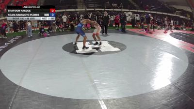 144 lbs Cons. Rd Of 16 - Braydon Naeole vs Koai'a Sakamoto-Flores, Hawaii