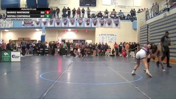 105 lbs 5th Place Match - Sophia Contreras, Skyview High School vs Mariko Whitmore, South Fremont