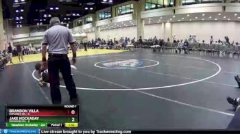 113 lbs Round 1 (10 Team) - Brandon Villa, Explorer WC vs Jake Hockaday, Brownsburg