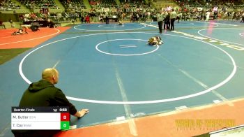 55 lbs Quarterfinal - Mikey Butler, D3 Wrestling vs Ty Cox, Brawlers Wrestling Club KS