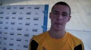 Austin Mudd after blazing kick and 401 PR in Dream Mile at adidas Grand Prix 2011
