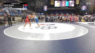 175 lbs Cons. Rd Of 32 - Kellen Wegner, IA vs Cael Tyler, MI