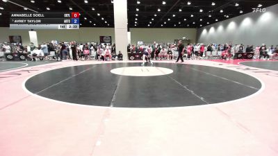 140 lbs 5th Place Match - Annabelle Soell, Central Kansas Young Lions vs Avrey Taylor, Arkansas Regional Training Center