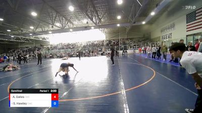 132 lbs Semifinal - Alexandra Gates, Champions Wrestling Club vs Sheyla Hawley, Champions Wrestling Club