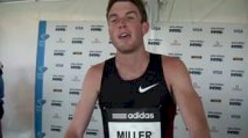 Kyle Miller PR & winner 800 B section at adidas Grand Prix 2011