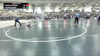 40 lbs Quarterfinal - Cooper Elmore, Stars Wrestling Club vs Houston Sturgill, Vikings Wrestling Club