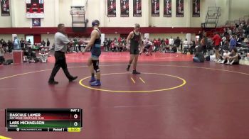 174 lbs Semifinal - Lars Michaelson, NWWC vs Daschle Lamer, Mat Sense Wrestling Club