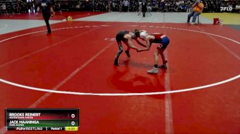 55 lbs Champ. Round 1 - Brooks Reinert, Watertown-Mayer vs Jack Maaninga, Park Rapids