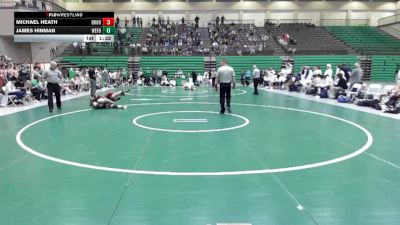 175 lbs 1st & 3rd (16 Team) - James Hinman, West Forsyth vs Michael Heath, Brookwood