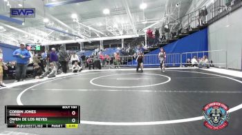 49 lbs 3rd Place Match - Owen De Los Reyes, WTC vs Corbin Jones, Missouri
