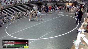 101 lbs Round 5 (6 Team) - Aspen Walker, Kansas Aqua Lizard vs Hailey Schafer, South Dakota Lightning