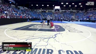 105 lbs Champ. Round 1 - Jessica Rivera, Dodge City vs Finley Rose, Shawnee-Mill Valley