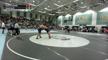 285 lbs 5th Place Match - Nicolas Quintal, San Ysidro vs Isaiah Sary, Otay Ranch