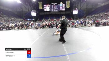 122 lbs Rnd Of 64 - Claudia Heeney, Illinois vs Regina Stoeser, South Dakota