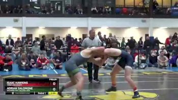 149 lbs Prelim - Isaac Hawkins, Trine University vs Adrian Salomone, Wilmington College (oh)