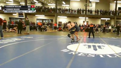 175 lbs Semifinal - Harrison Muller, Danbury vs Connor Wilson, Our Lady Of Lourdes