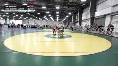 132 lbs Rr Rnd 3 - Carl Andrade, Iron Forge WC - HSB vs Louie Quintana-Lehman, Hilltopper Wrestling Club - HSB