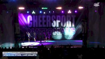 Nfinite Allstars - Lady Bullets [2026 L5 Senior - Small Day 2] 2026 CHEERSPORT National All Star Cheerleading Championship
