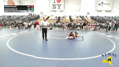 150 lbs Champ. Round 3 - Brian Macri Jr., Ballston Spa Wrestling vs Mason Hilson, Niagara Falls Power Cats
