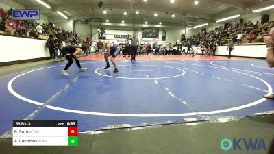 110 lbs Rr Rnd 3 - Hadliee Peters, Salina Wrestling Club vs Xaivlynn Lane, Tiger Trained Wrestling