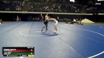 133 lbs 1st Place Match - Robbie Precin, North Central vs Joe Pins, Wartburg