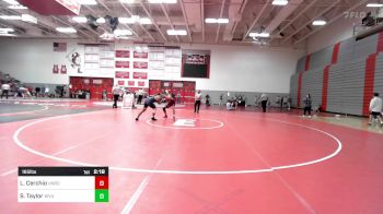 165 lbs Quarterfinal - Louie Cerchio, Unrostered vs Shawn Taylor, WVU - Unatt