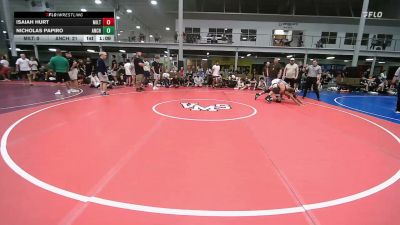 140 lbs Rr Rnd 3 - Isaiah Hurt, Milton Hershey - HSBNFC vs Nicholas Papiro, Anchor Down - HSBNFC