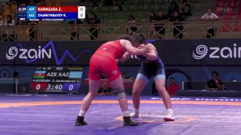 69 kg Repechage #2 - Zahra Karimzada, Azerbaijan vs Kyzzhibek Zharkynbayeva, Kazakhstan