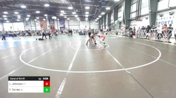 152 lbs Consi Of 64 #1 - Leo Johnson, VT vs Tristan Torres, VA