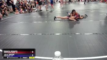 110 lbs Round 2 (8 Team) - Bianca Donato, MGW Slaying Sirens vs Lilly Snook, Full Circle