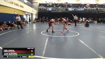 149 lbs Quarterfinal - Aldo Quintero, Mt. San Antonio College vs Joel Garcia, Fresno City College