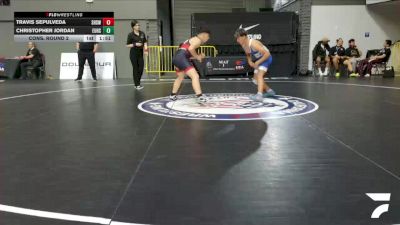 All Cadet Boys Freestyle Upper - 157 lbs Cons. Round 2 - Travis Sepulveda, Selma High School Wrestling vs Christopher Jordan, Exeter Union High School Wrestling