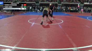 116 lbs Cons. Round 3 - Tiber Jones, Bearcats Wrestling Club Helena vs Patrick Schwanke, Team Champs