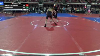 116 lbs Cons. Round 3 - Tiber Jones, Bearcats Wrestling Club Helena vs Patrick Schwanke, Team Champs